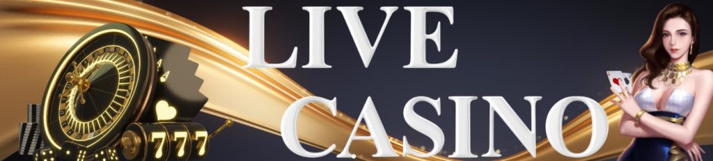 live casino banner promotion